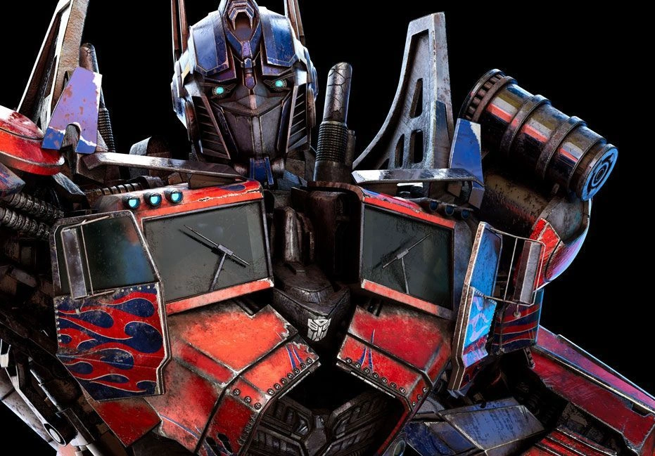 Optimus Prime 3D model, created by our student and inspired by the Transformers films.
